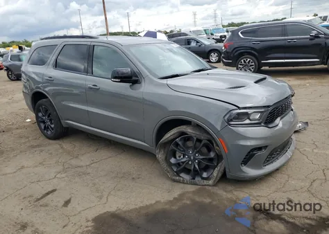 2024 Dodge Durango Gt из США, поврежденный, VIN 1C4RDJDG0RC138741